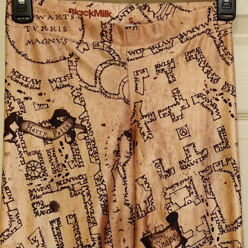 BlackMilk Marauders Map Leggings